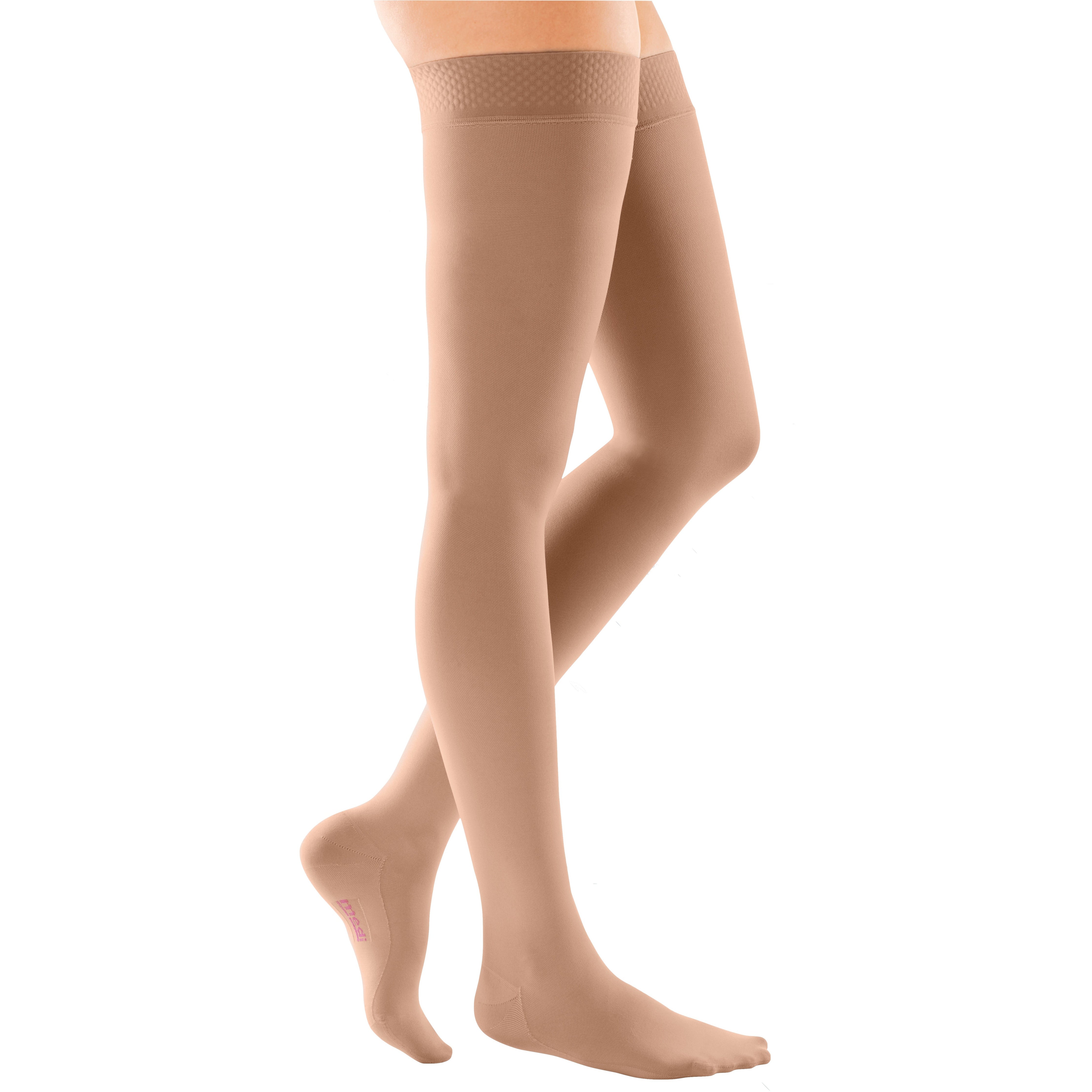 Mediven Comfort Thigh High 30-40 mmHg w/ Beaded Silicone Top Band