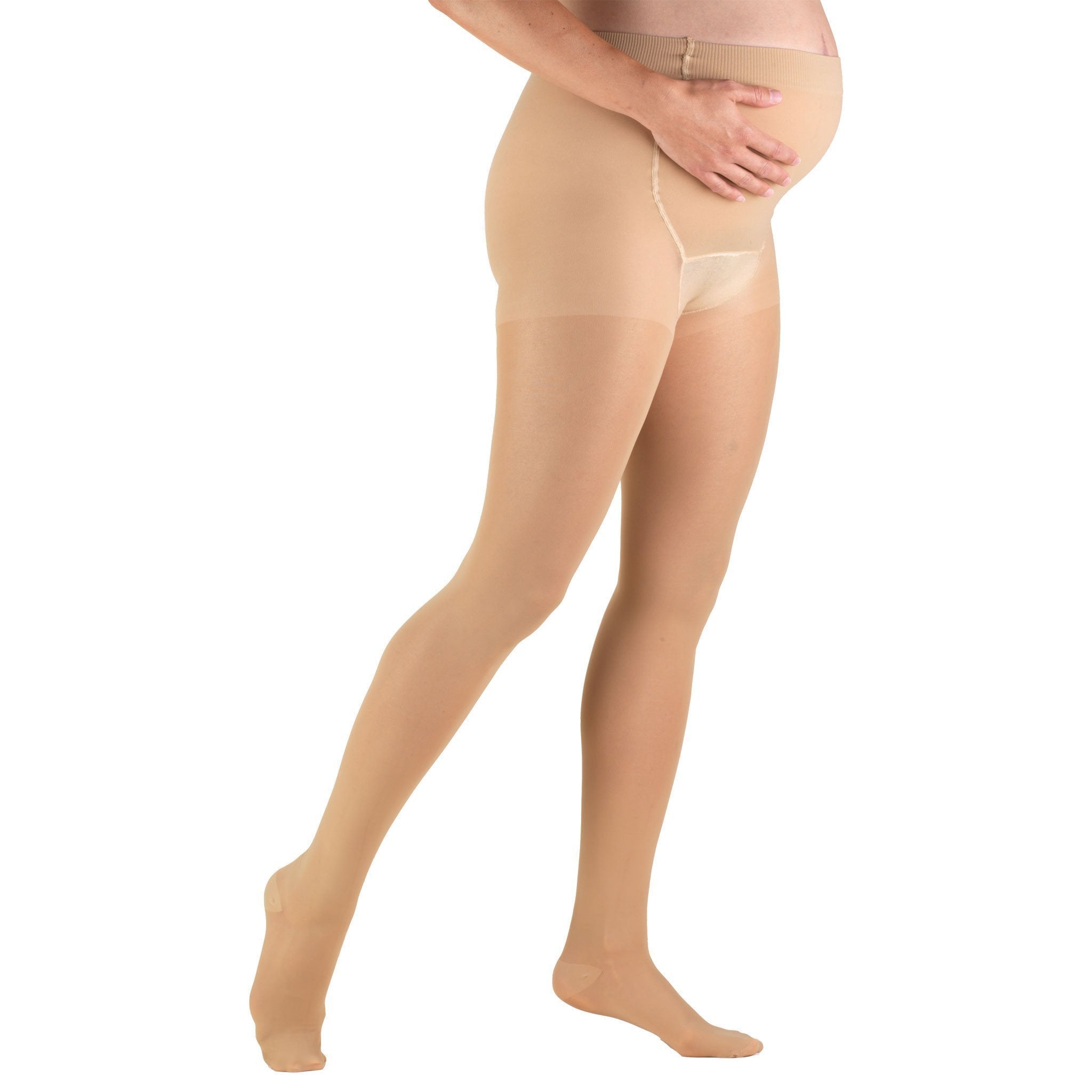 TRUFORM Women's TruSheer Maternity Compression Pantyhose 20-30 mmHg
