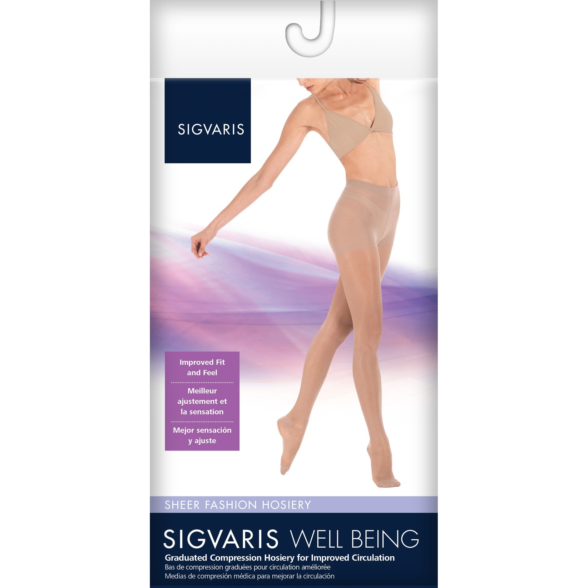 Sigvaris Sheer Fashion Women's 15-20 mmHg Pantyhose