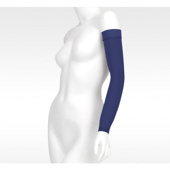 Juzo Soft MAX Armsleeve 20-30 mmHg w Silicone Band, Navy