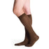 Sigvaris Cotton Men's 30-40 mmHg Knee High, Chocolate