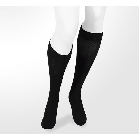 Juzo Power Vibe Knee High 20-30 mmHg, Deep Black