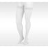 Juzo Dynamic Max Thigh High 30-40 mmhg w/ Silicone Band, White