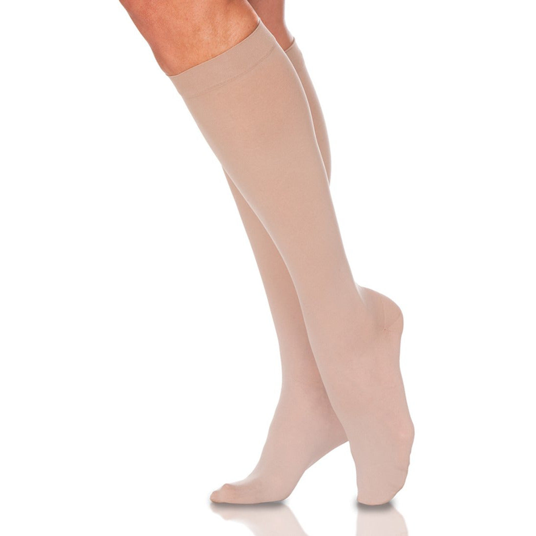 Sigvaris Sheer Women's 20-30 mmHg Knee High, Honey