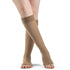 Sigvaris Opaque 20-30 mmHg OPEN TOE Knee High w/ Silicone Band Grip-Top, Light Beige