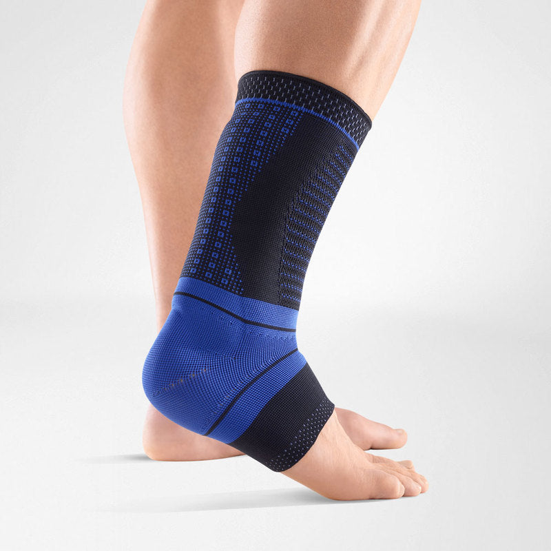 Bauerfeind AchilloTrain® Pro Achilles Tendon Support, Black/Blue