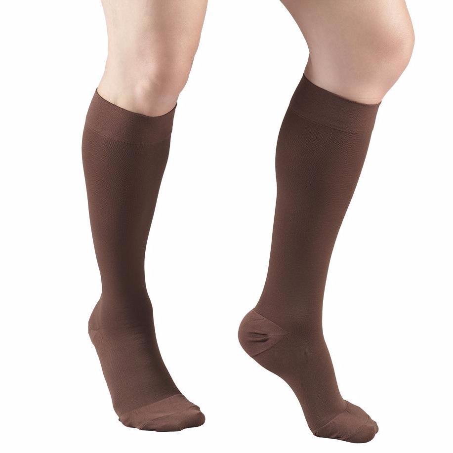 Truform 20-30 mmHg Knee High, Brown