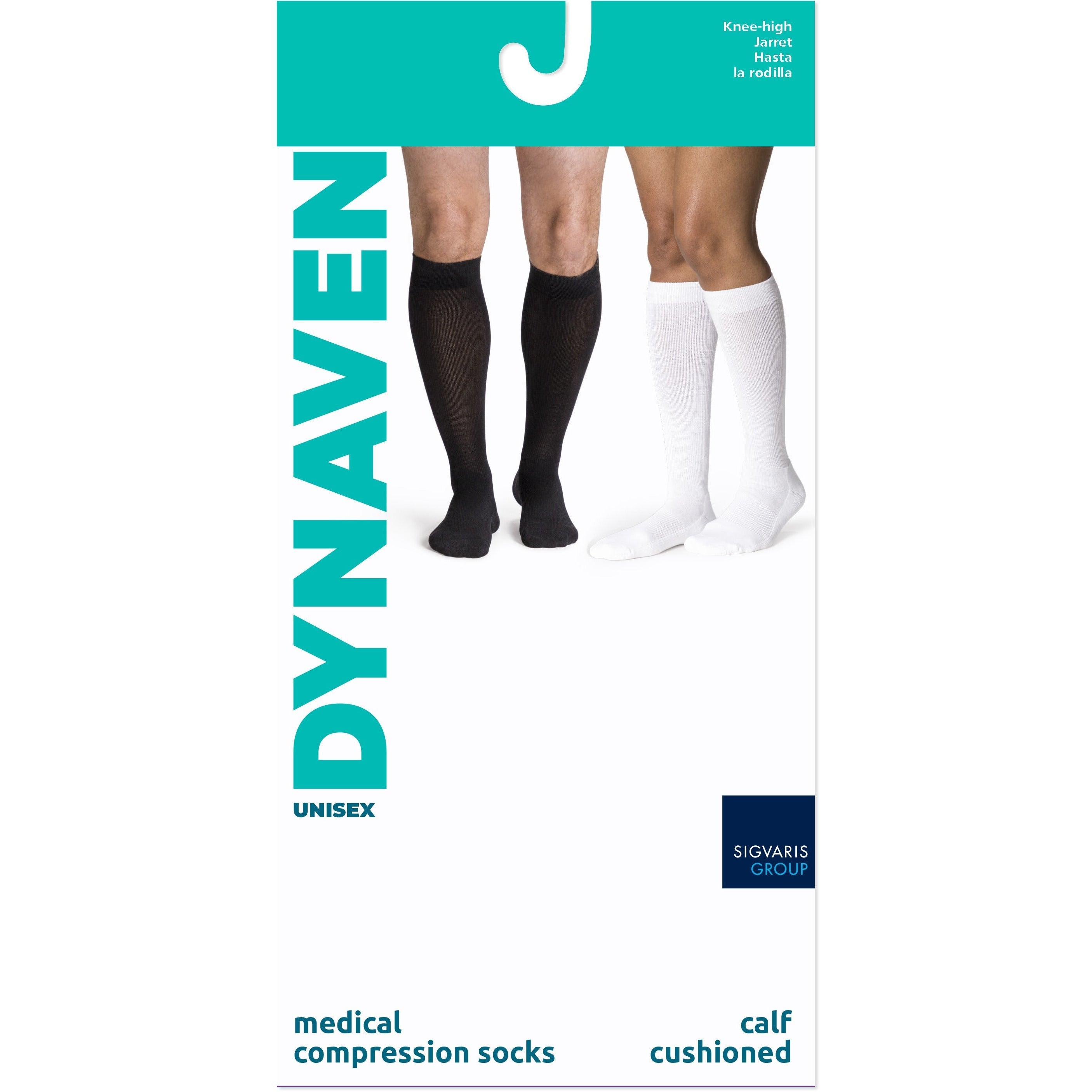 Dynaven Cushioned 15-20 mmHg Knee High