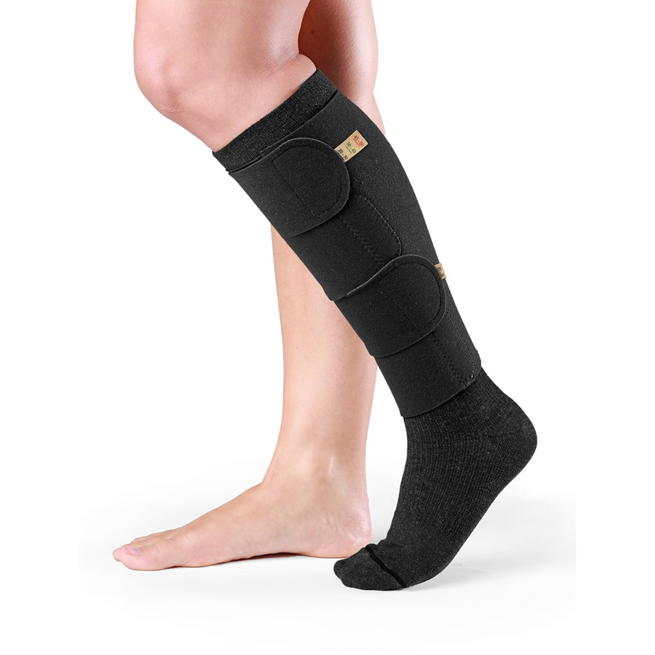 Sigvaris Compreflex Transition Calf Wrap, Black