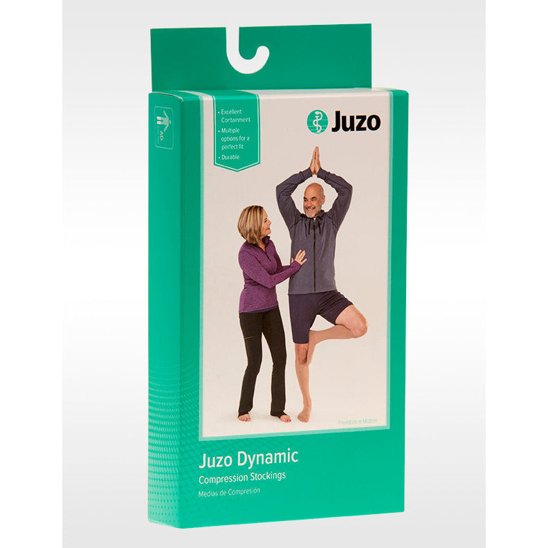 Juzo Dynamic Max Knee High 30-40 mmHg w/ 3.5 cm Silicone Band, Box