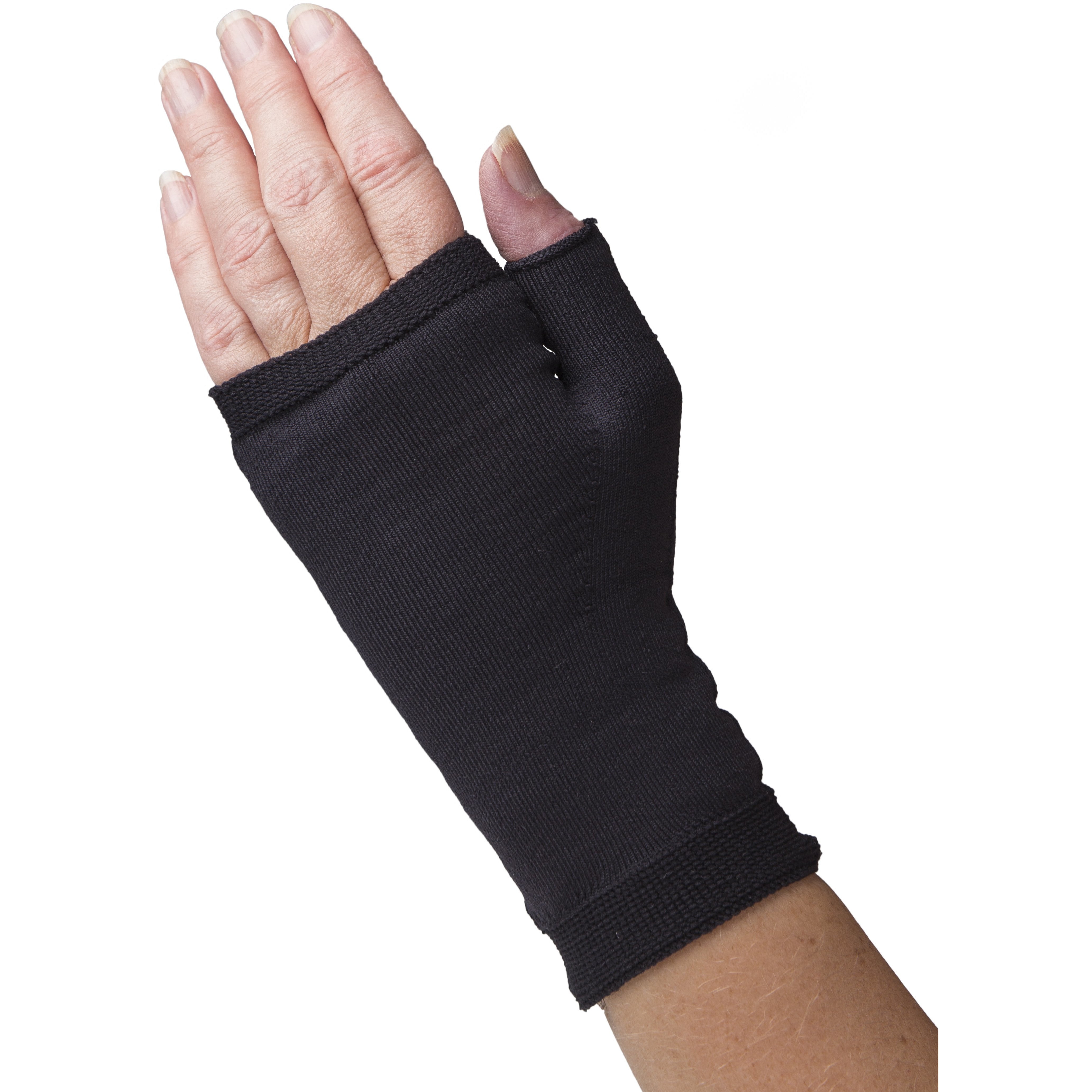 Sigvaris Secure 15-20 mmHg Gauntlet, Black