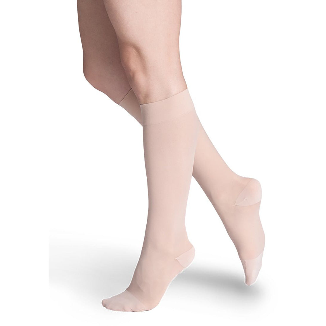 Sigvaris Sheer Women's 20-30 mmHg Knee High, Warm Sand