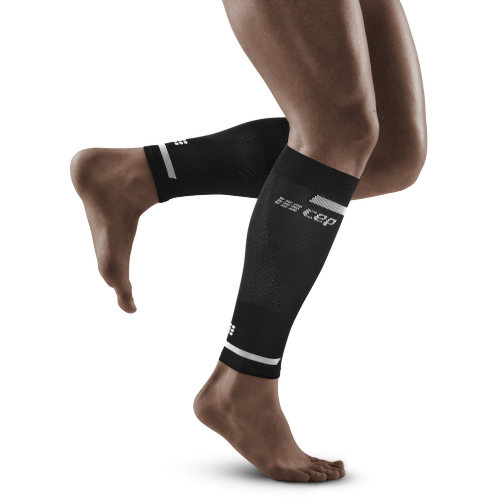 The Run Calf Sleeves 4.0, Men, Black