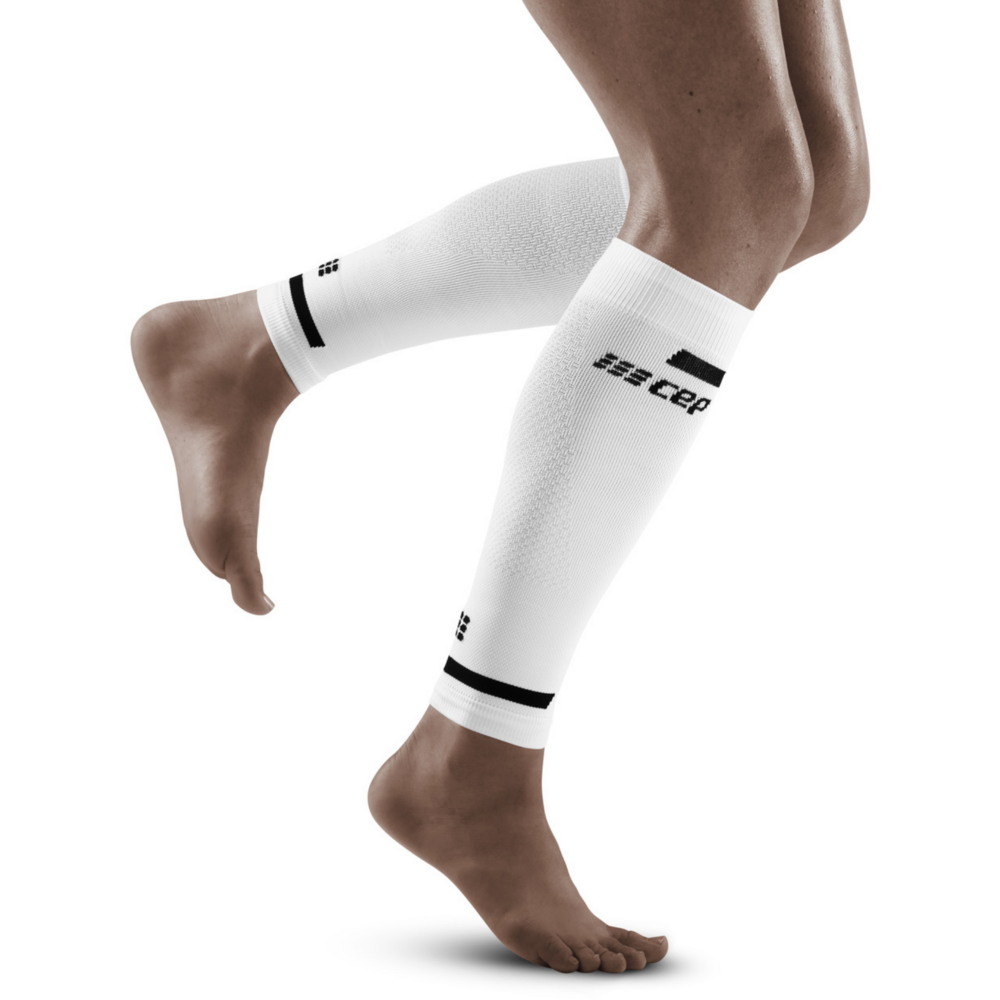 The Run Calf Sleeves 4.0, Women, White