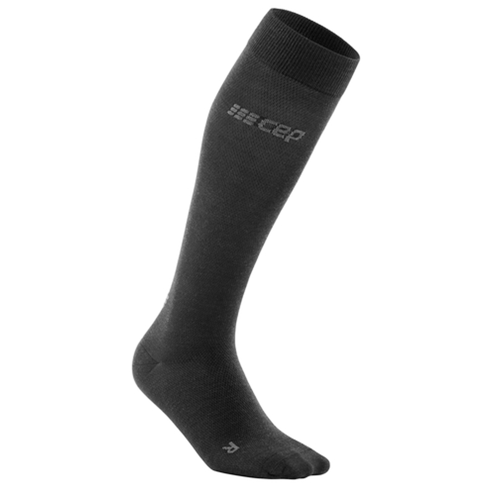 CEP Men's Allday Merino Socks, Anthracite