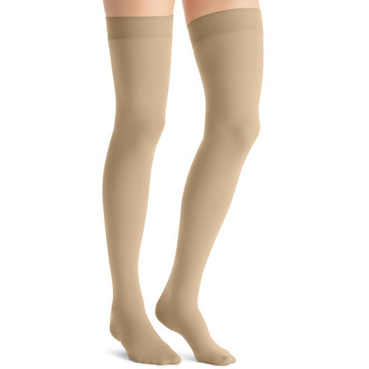 JOBST® Opaque Sensitive Women's 20-30 mmHg Thigh High, Natural