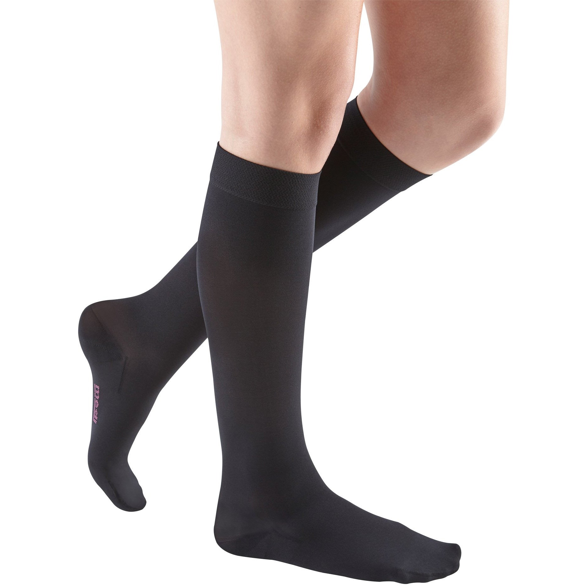 Mediven Comfort 20-30 mmHg Knee High, Extra Wide Calf, Ebony