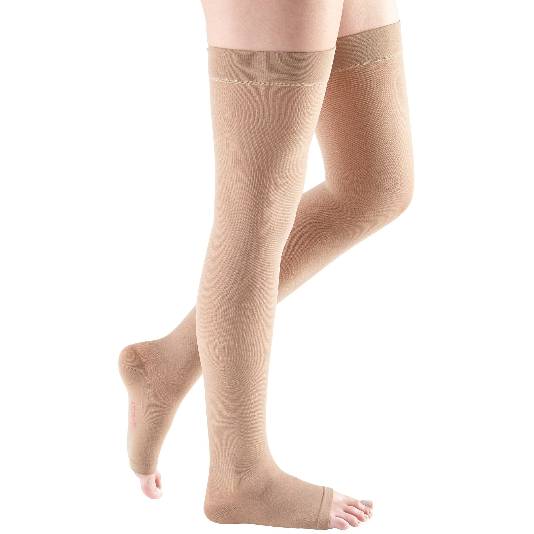 Mediven Plus 40-50 mmHg OPEN TOE Thigh High, Beige