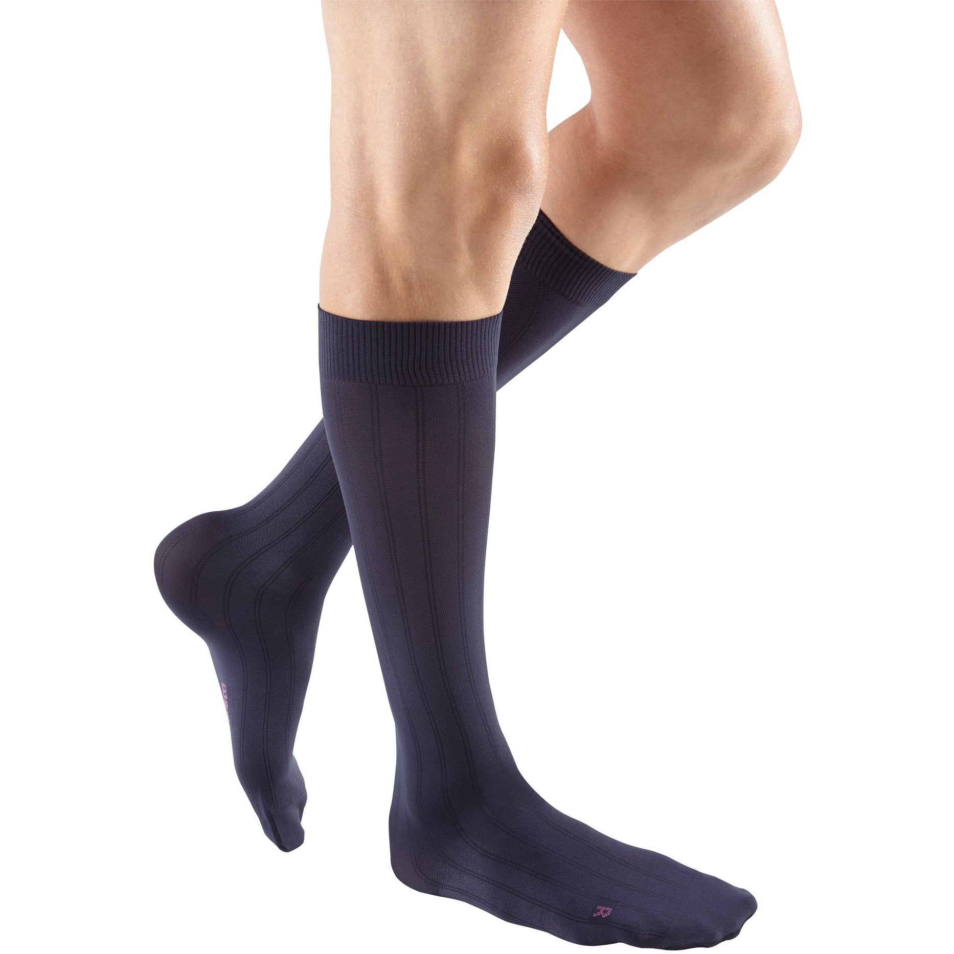 Mediven for Men Classic 20-30 mmHg Knee High, Navy