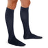 TherafirmLight Men's 10-15 mmHg Ribbed Knee High, Navy