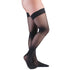 VenActive Women's Premium Sheer 15-20 mmHg Thigh Highs, Black, Main