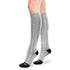 Core-Spun Patterned 20-30 mmHg Knee High Compression Socks, Classic Diamond