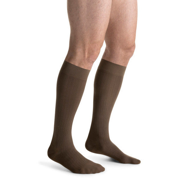 JOBST® forMen Ambition SoftFit 30-40 mmHg Knee High, Brown