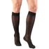 Truform Lites Women's 15-20 mmHg Diamond Knee High, Black