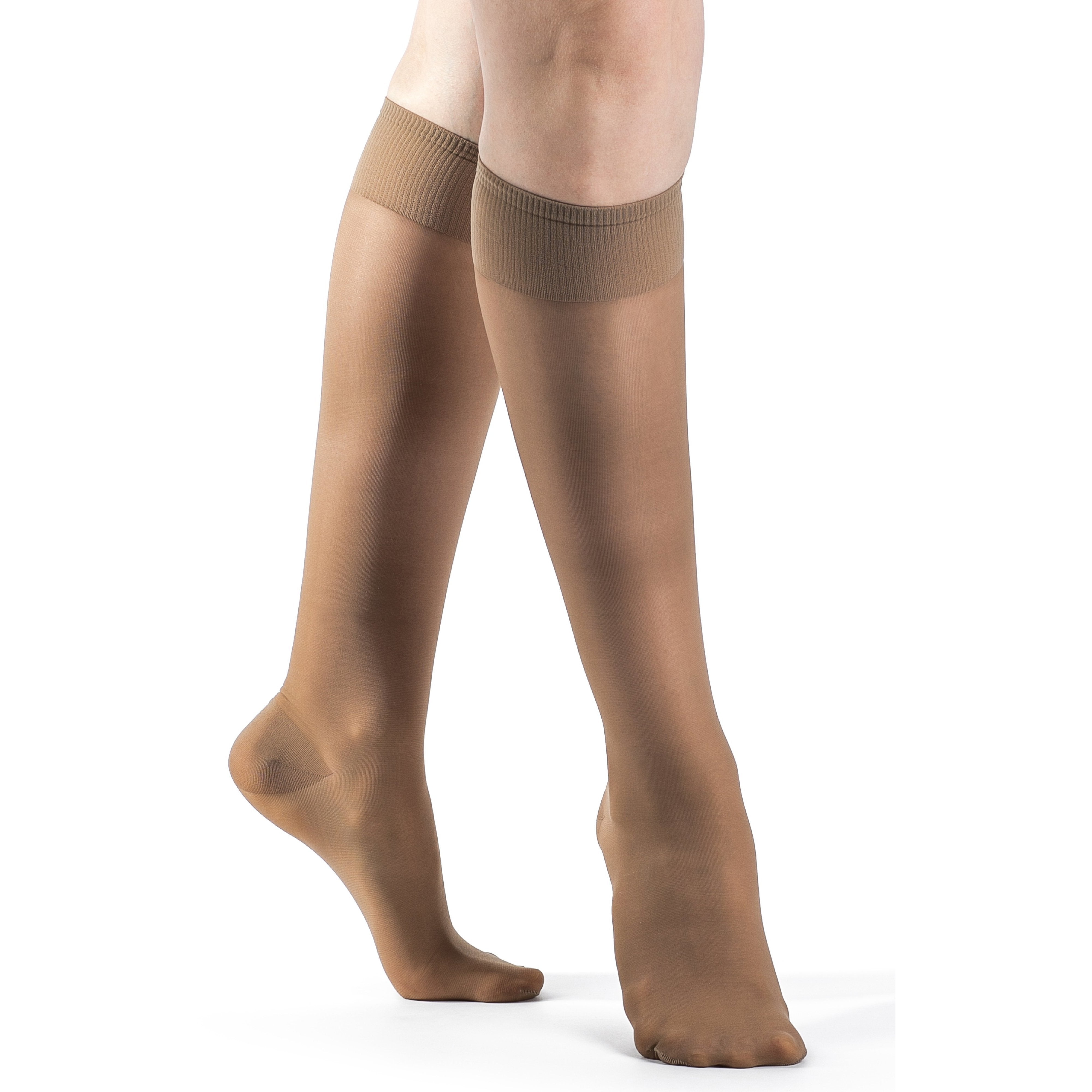 Sigvaris Sheer Fashion Women's Knee High 15-20 mmHg – Compression Store