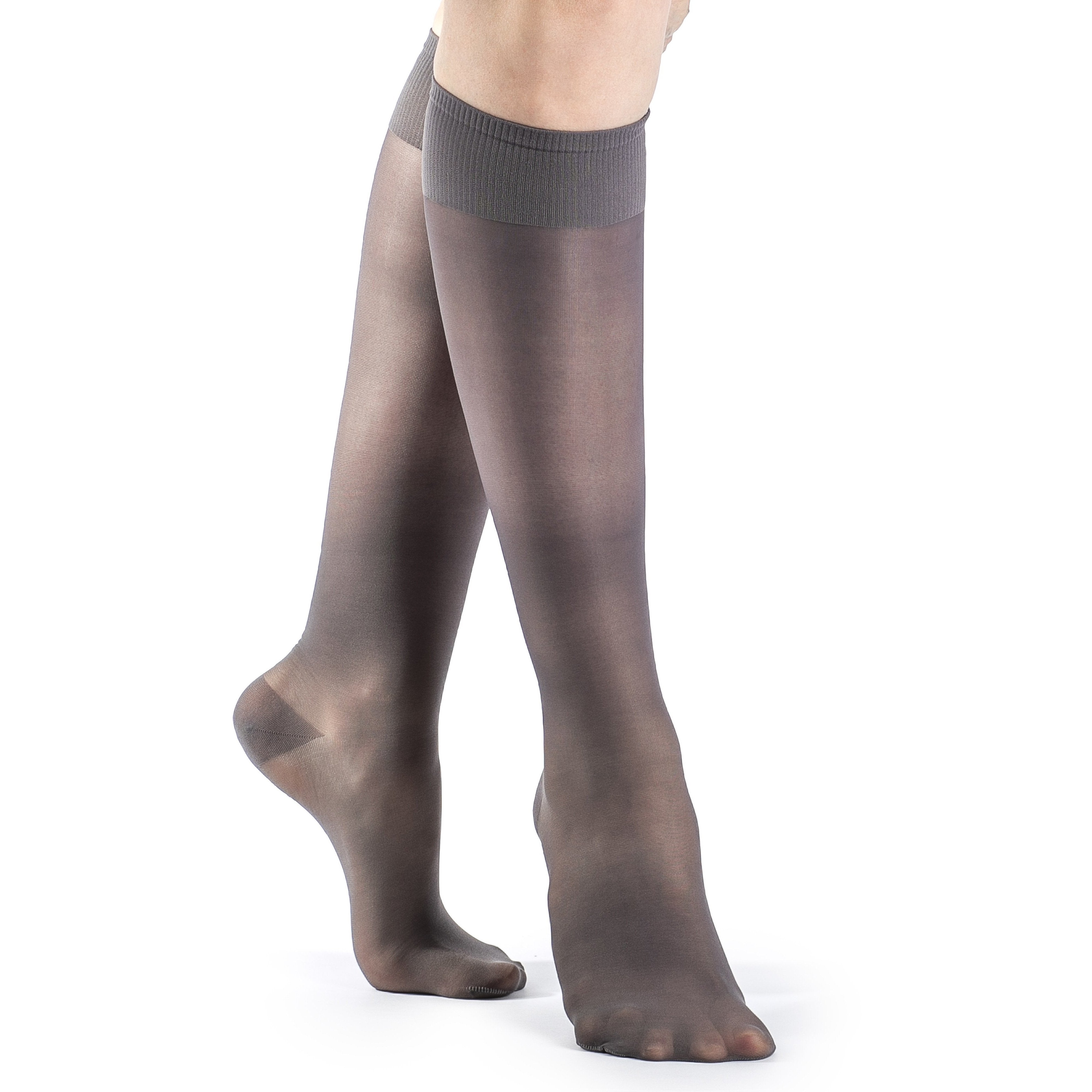Sigvaris Style 781 Sheer Open and Closed Toe Thigh Highs w/Grip Top - 15-20  mmHg