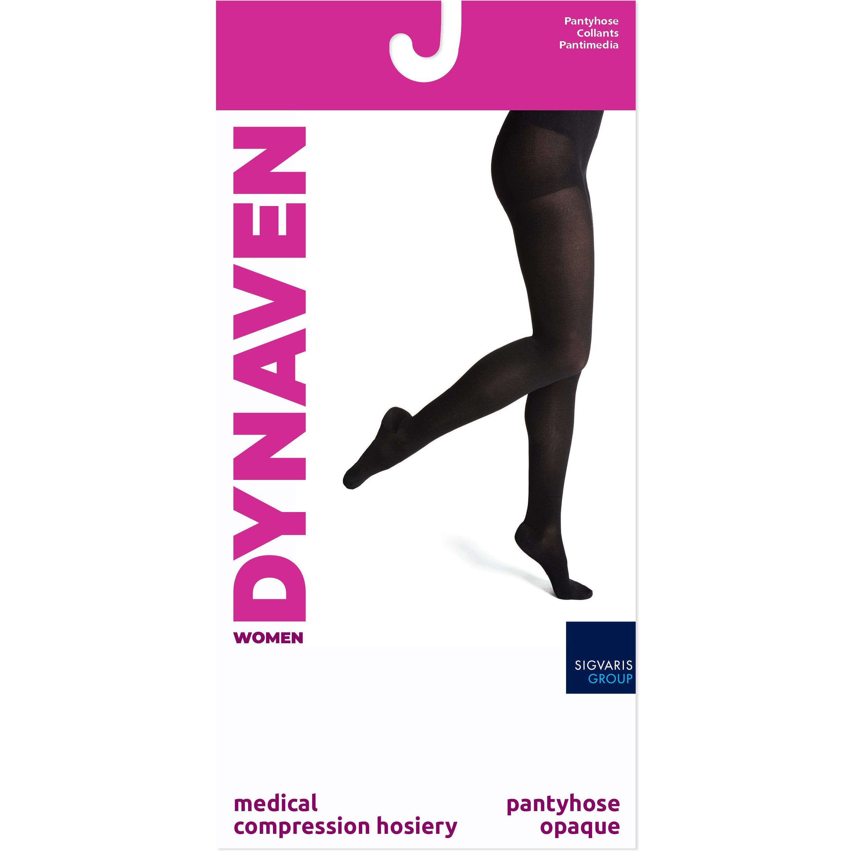 Dynaven Opaque Knee High 20-30 mmHg, Open Toe – Compression Store