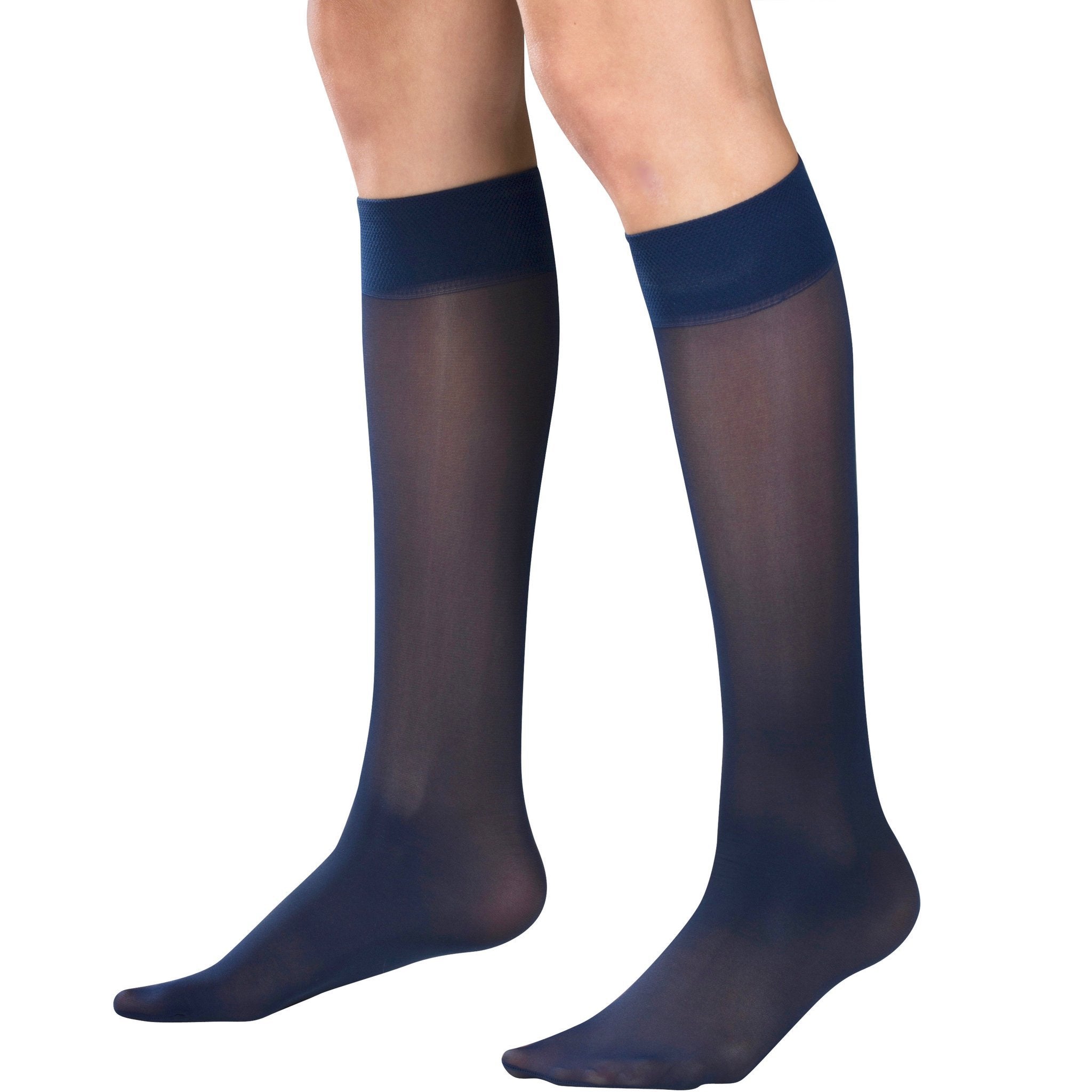 Jobst Ultra Sheer Knee High Support Stockings 8-15 Mm/Hg Beige - Small 