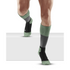 Hiking Max Cushion Tall Compression Socks, Men, Grey/Mint