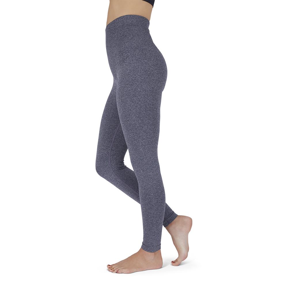 comfortable seamless tights Dark Grey Wave Leggings from Famme